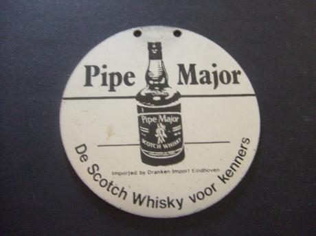 Pipe Major Scotch Whiskey oud plaatje